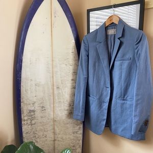 Everlane Oversized Cotton Linen Blazer